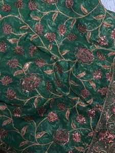 Green Saree