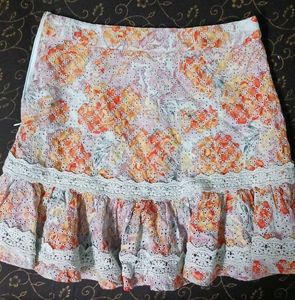 Floral Lace Skirt