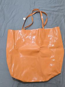 Forever21 Large Shopper Bag - Mustard