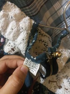 Grey Multicolour Flare Frock