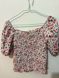Floral Print Top