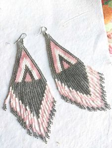 Beaded Dangle Earrings