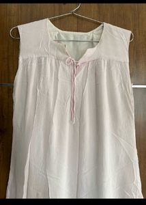 White Sleeveless Dress