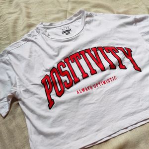 Outryt Oversized Crop Tshirt