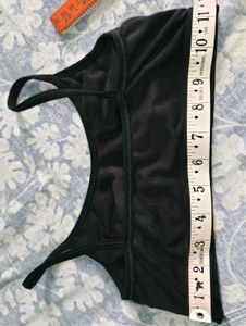 Black Sports Bra