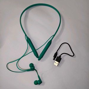 Next Gen Wireless Neckband Earphones - Sea Green