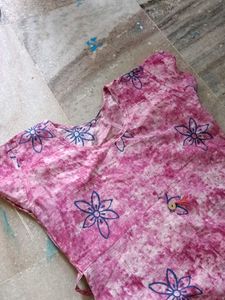 Green Printed Kurti set of 2