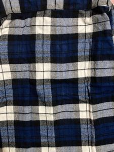 Blue Flannel Shacket
