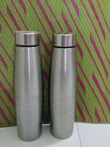 Combo Of 2 Steel Bottles