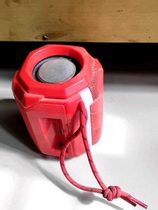 Red Portable Bluetooth Speaker
