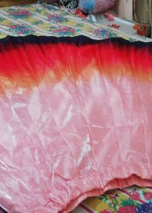 Peach Colour Long Skirt