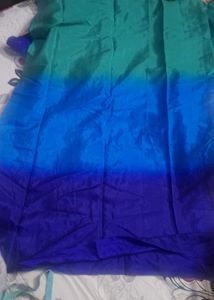 Net Half  Saree With  Blouses Petticoat