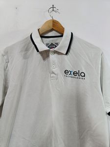 Bare Denim White T-Shirt (Men)