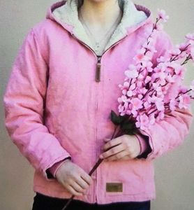 Pink Hooded Jacket