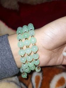 Mint Green Beaded Bracelet
