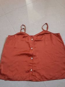 Cute Orange Cami Top