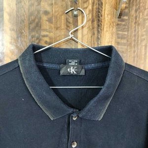 Calvin Klein Polo Shirt | Chest 38 | Pure Cotton