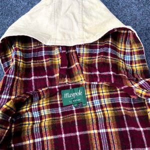 Vintage Hooded Corduroy Jacket