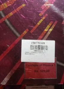 Concepts Of Physics HC Verma Part 1 &amp; 2