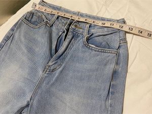 Light Blue Shaded And Rugged Denims