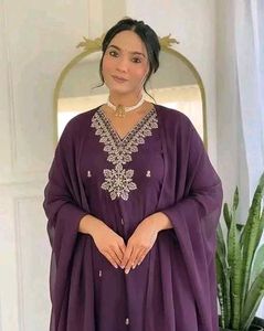 Elegant Purple Kurta Set