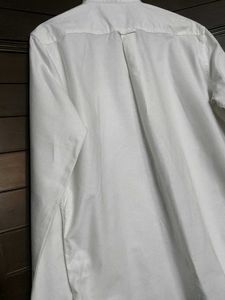 U.S. Polo Assn. Men White Cotton Tailoredfit Shirt