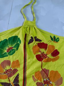 Floral Print Halter Top