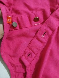 Pink Casual Kurti