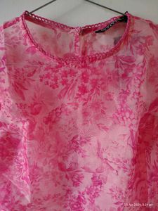 Elegant Organza Dream – Brand New XS Top!