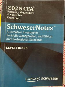 SchweserNotes CFA Level I Book 3