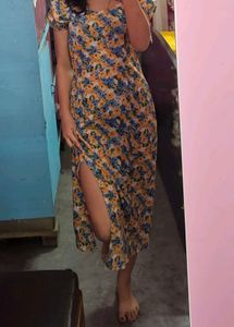 Floral Urbanic Dress❤️