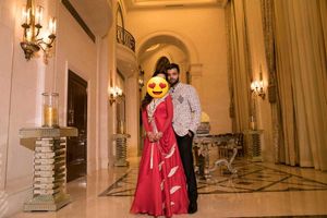 Custom Designed Red Gown