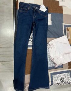 Mini Flared Jeans