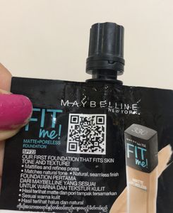 [SAMPLE]Maybelline New York FIT ME 330 Toffee Shade Foundation