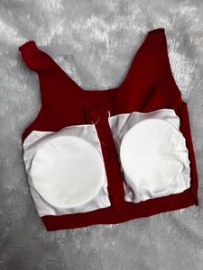 Red Top With Removable Padding