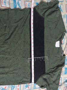 Olive Green Graphic Tee