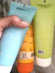 4-face Washes Jst 350💚💙💛🤍