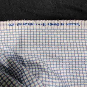 100% Giza Cotton Shirt Material Fabric