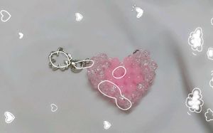 HEART BAG CHARM🩷🌸