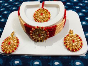 I’m Selling This Beautiful Red Kundan Necklace
