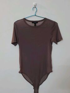 Mauve Casual Top