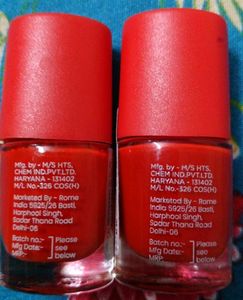 Mars Euro Nails - Red Nail Polish