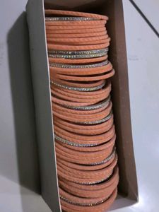 Peach Bangle Set