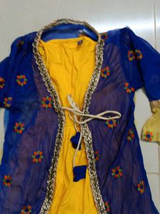 Yellow Sundress With Shrug