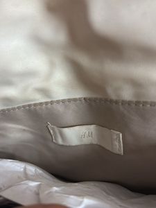 H&amp;M Original White Leather Shoulder Bag