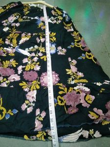 Beautiful Floral Long Skirt