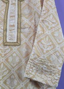 NEW AGE KURTA With Golden Embroidery