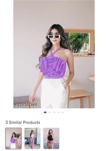 Lavender Crop Top 💜