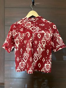 Colour Me By Melange Rust Shirt (M)