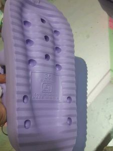 Purple Criss-Cross Platform Sandals( Never Used)